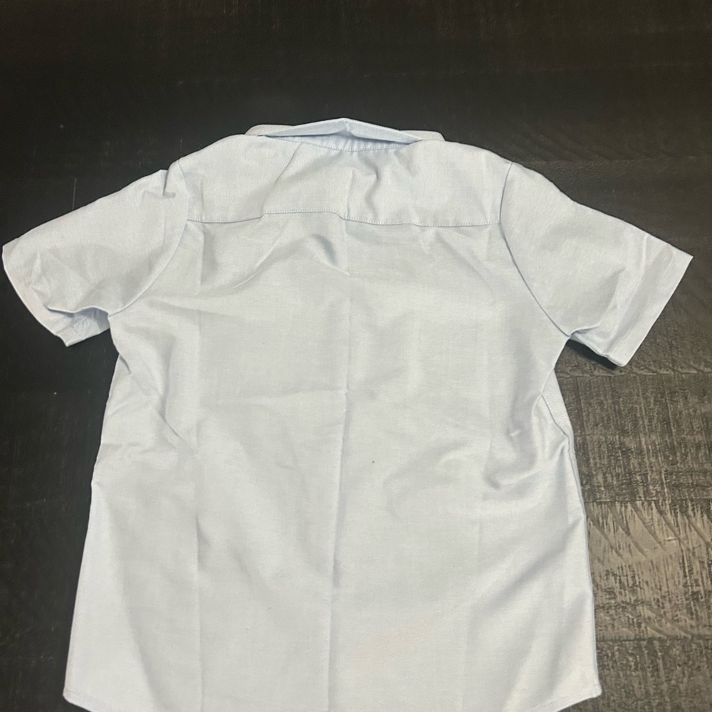 Lands End School Uniform Oxford Short Sleeve NWT Girls Size 7 - Picture 5 of 5